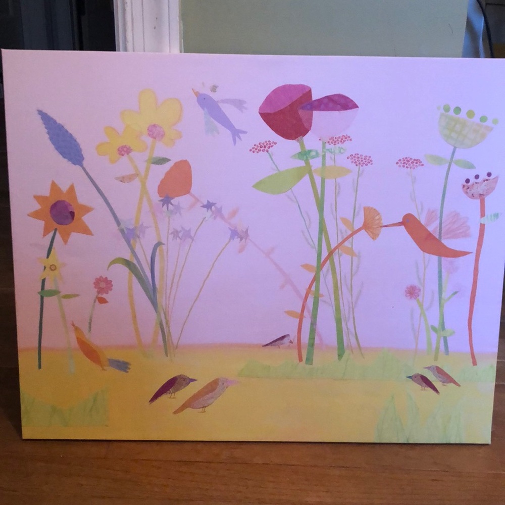 Beautiful Painted Canvas Wall Art for Nursery